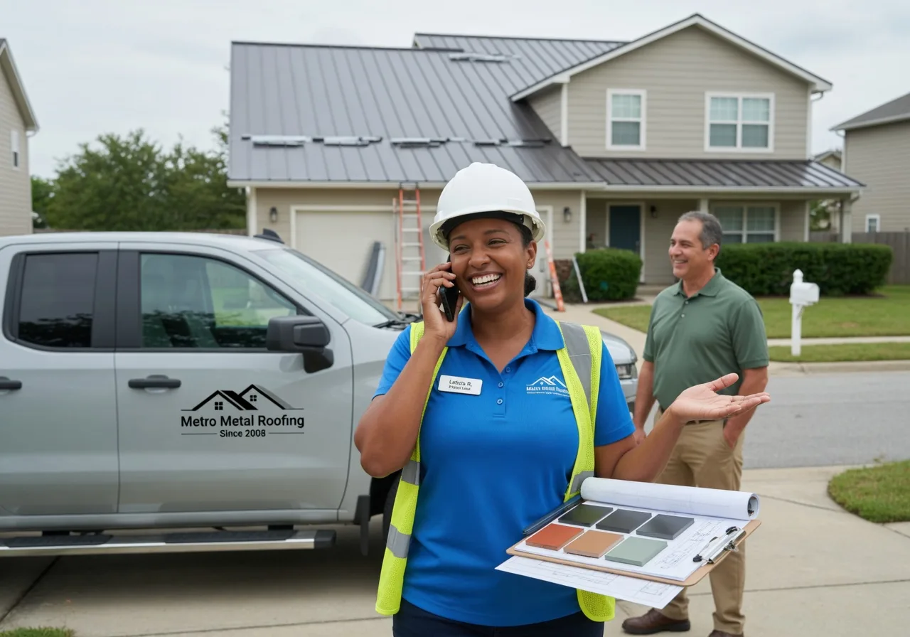 Storm Damage Metal Roof Repair in Edwardsport, IN